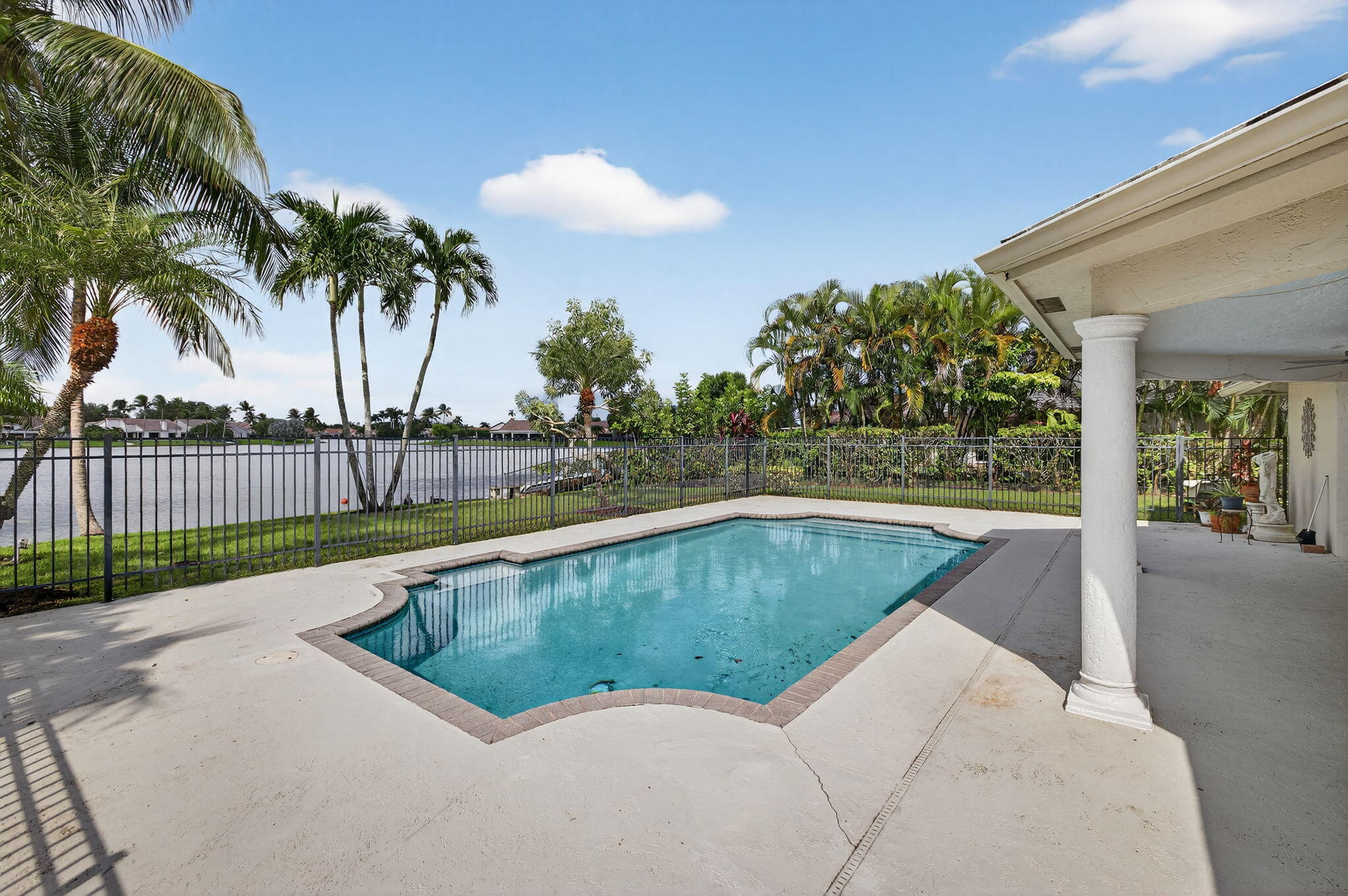 3140 Old Orchard Road Davie, FL 33328 - Photo 32 of 41 a view of outdoor space and swimming pool