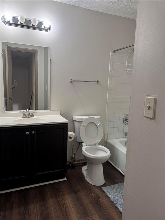 4701 Flat Shoals Road, Unit 41G Union City, GA 30291 - Photo 13 of 15 a bathroom with a sink toilet a mirror and vanity