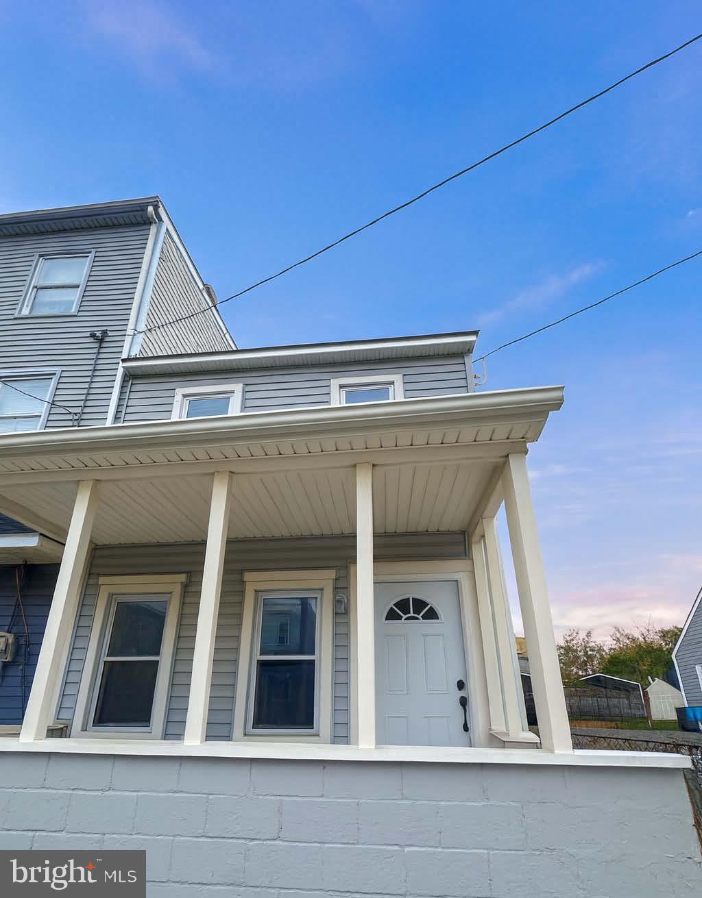 327 Mercer Street Gloucester City, NJ 08030 - Photo 17 of 19 a view of a house with a porch