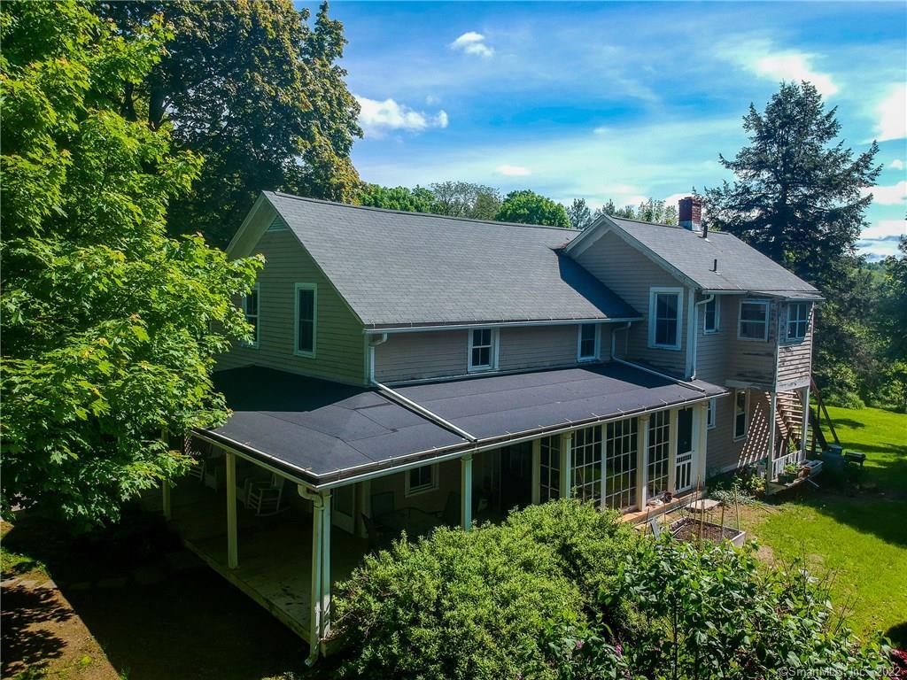 131 Old South Road Litchfield, CT 06759 - Photo 1 of 1 a aerial view of a house with a yard and potted plants