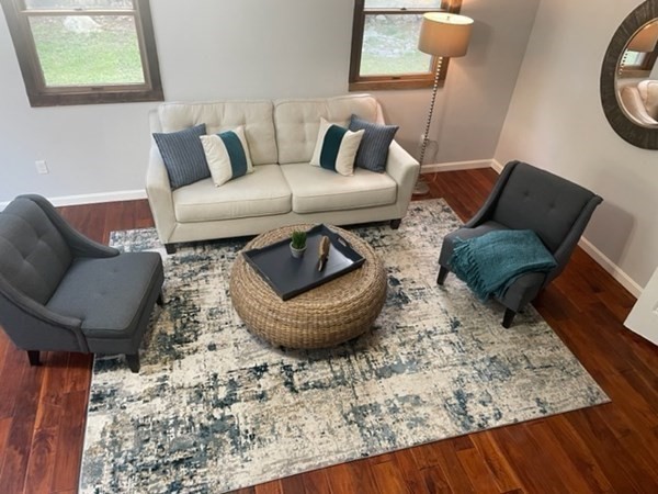 6 Hickey Road Hingham, MA 02043 - Photo 12 of 23 a living room with furniture and a rug