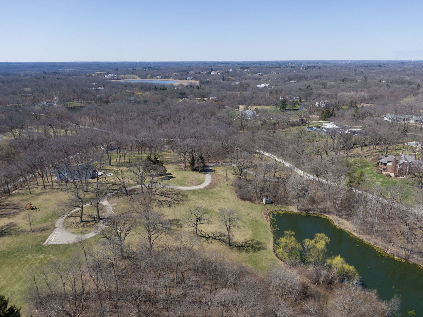 77 Brinker Road Barrington Hills, IL 60010 - Photo 4 of 13 a view of a lake with outdoor space