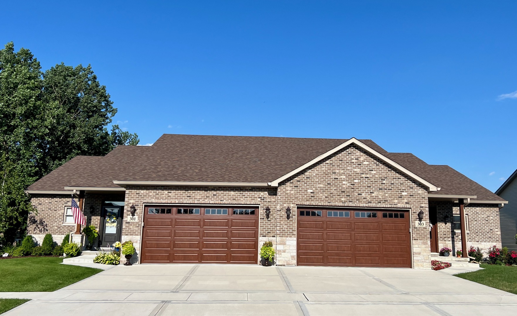 26501 Stephanie Drive Channahon, IL 60410 - Photo 1 of 14 a front view of a house with a yard