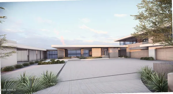 a house view with a outdoor space