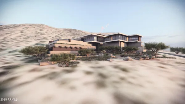 view of city and mountain