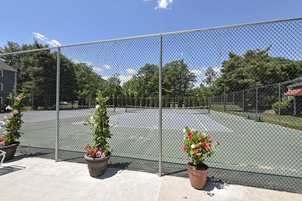 32 Silver Hill Lane, Unit 1 Natick, MA 01760 - Photo 35 of 36 a view of a garden with a chair