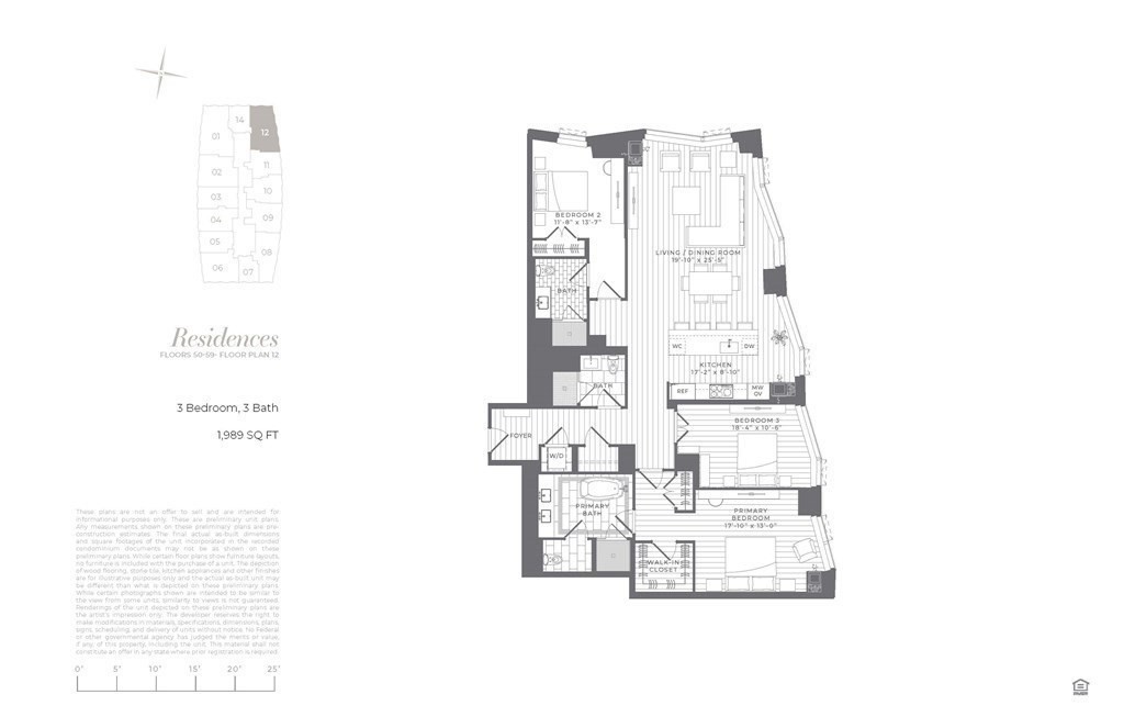 240 Devonshire Street, Unit 5612 Boston, MA 02110 - Photo 42 of 42 a picture of floor plan
