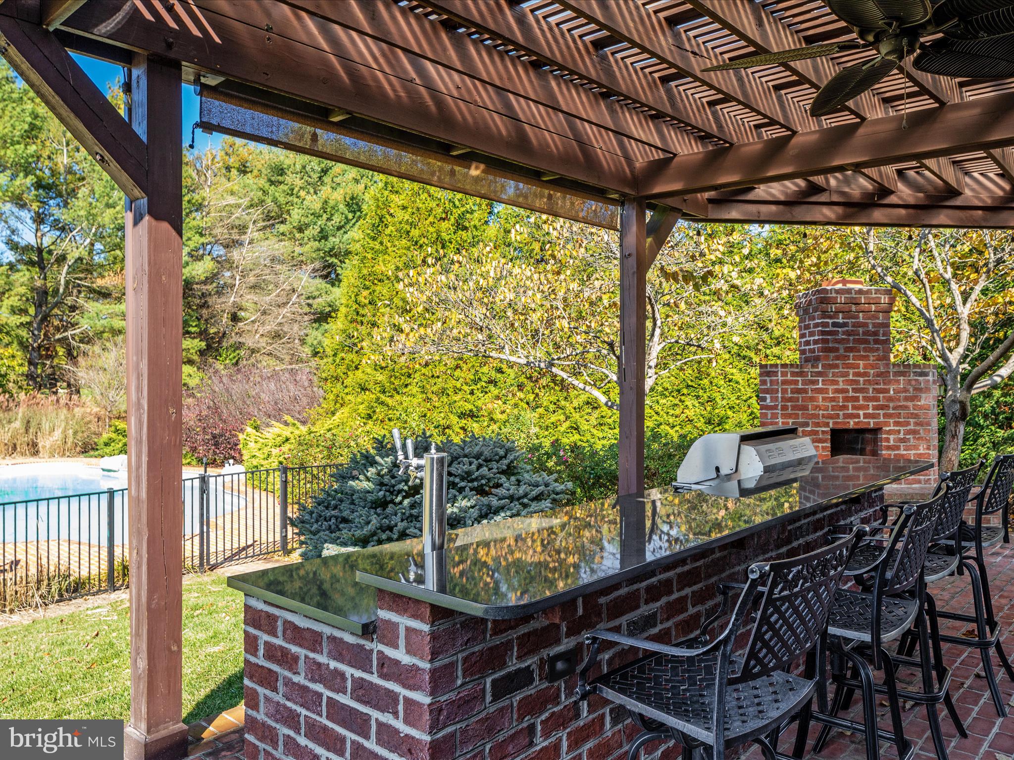 77 Bowling View Road Front Royal, VA 22630 - Photo 61 of 104 Outdoor kitchen & bar area