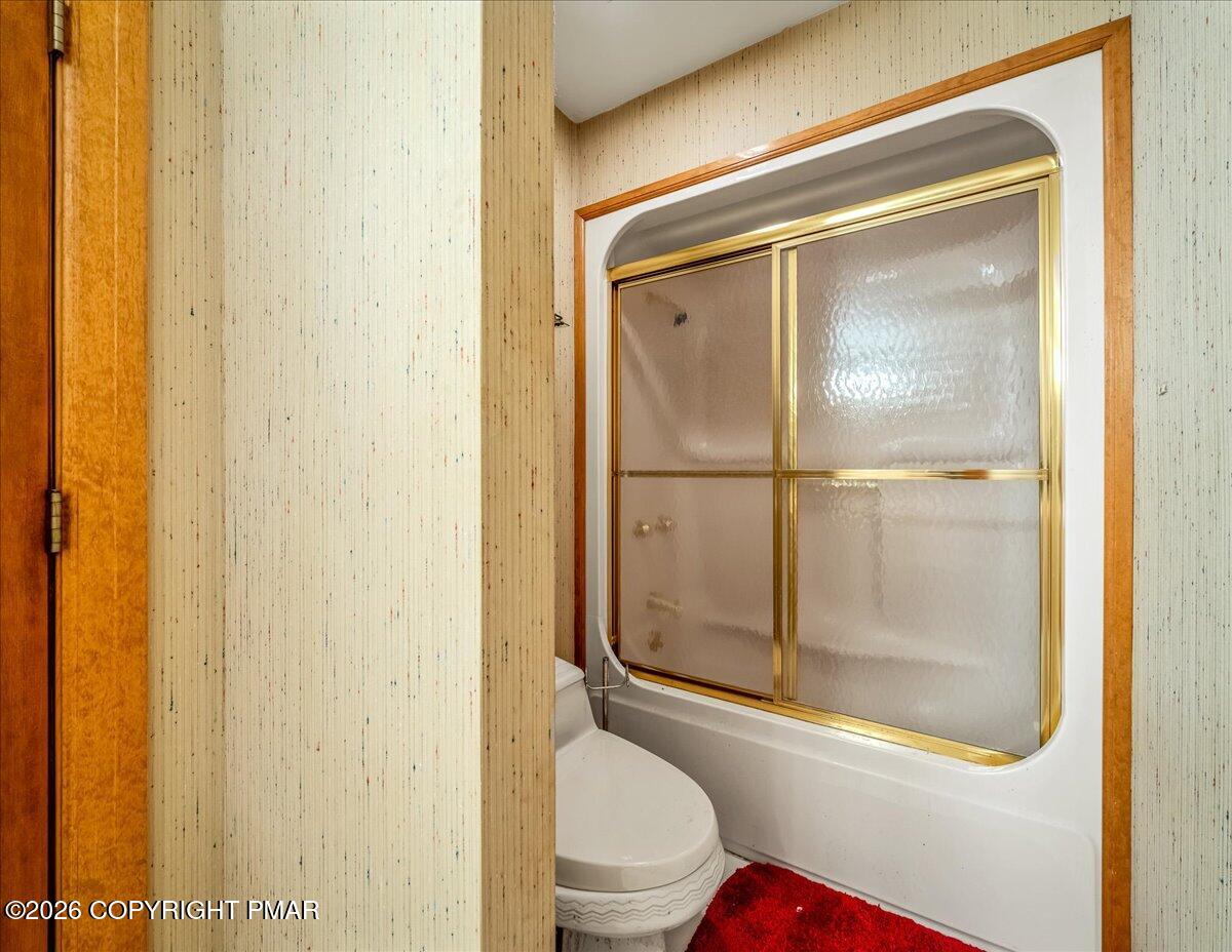 144 Ladderback Lane Cresco, PA 18326 - Photo 30 of 49 a bathroom with a shower and toilet