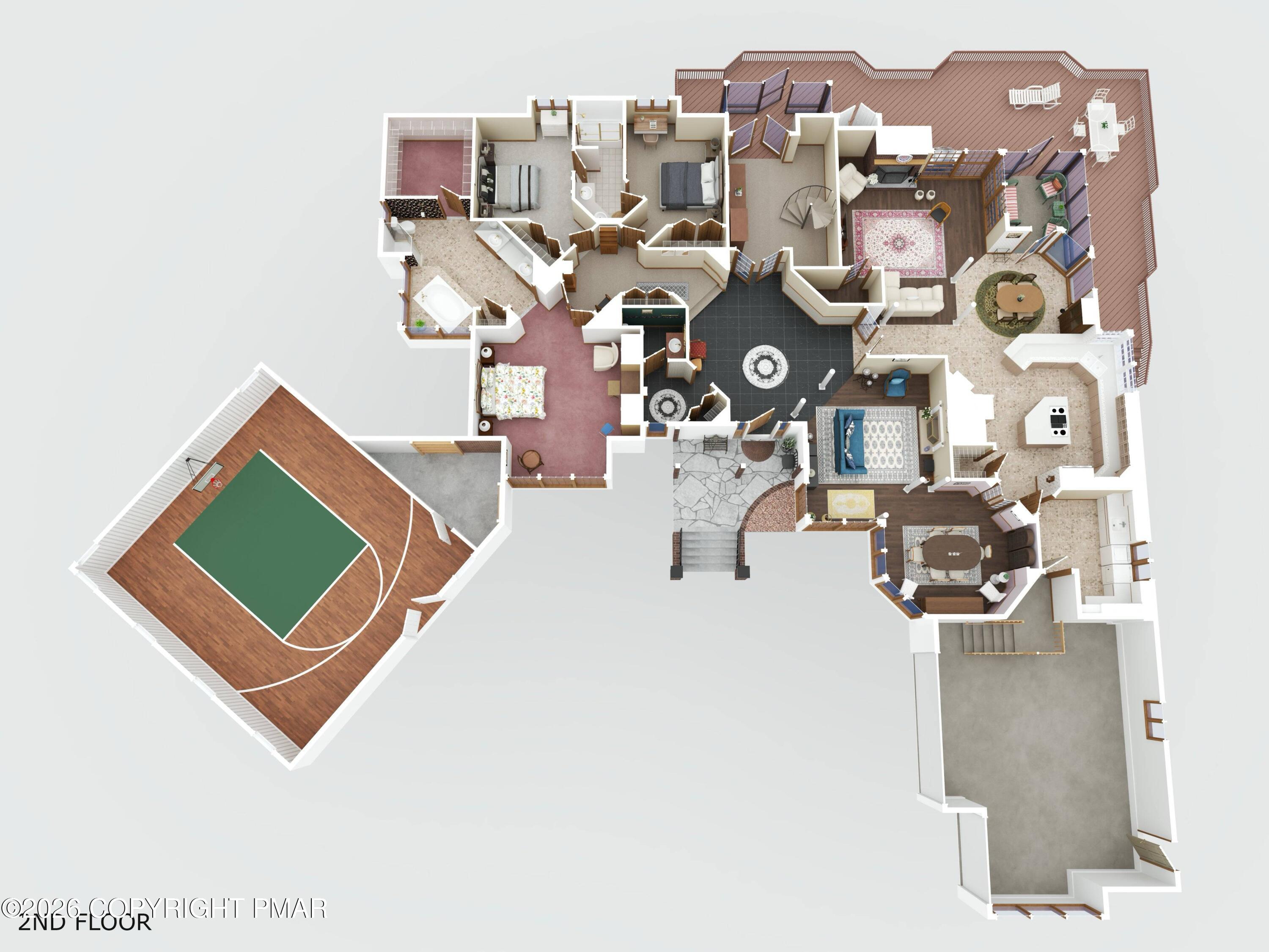 144 Ladderback Lane Cresco, PA 18326 - Photo 47 of 49 3D Floor Plan for 144 Ladderback Lane_1