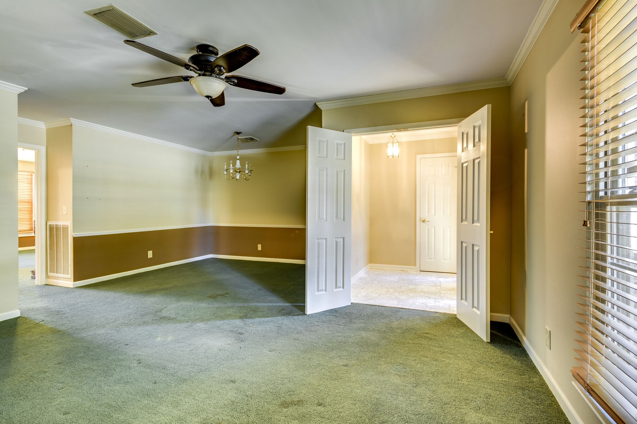 1126 General George Patton Road Nashville, TN 37221 - Photo 5 of 28 a view of a livingroom with a ceiling fan and window