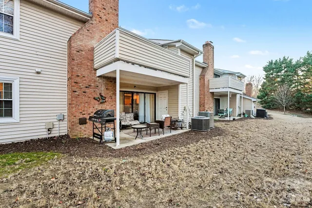 a view of a house with patio