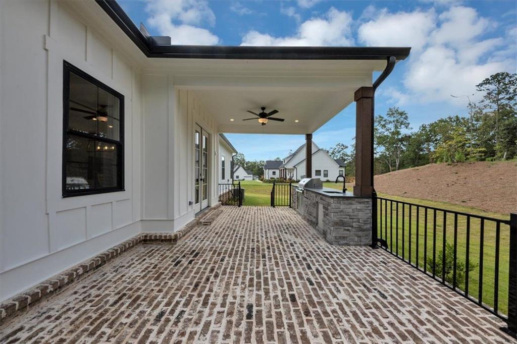 960 Oxford Road Ball Ground, GA 30107 - Photo 46 of 54 a view of a porch
