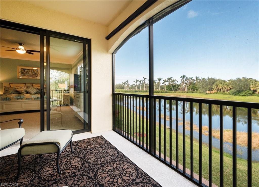 9511 Napoli Lane, Unit 202 Naples, FL 34113 - Photo 18 of 24 a view of a balcony with furniture
