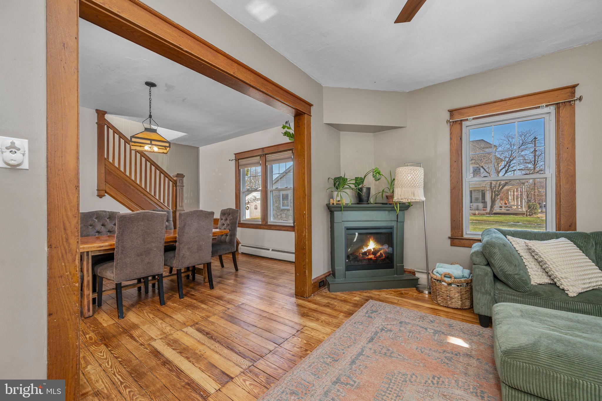 19 East 2nd Avenue Lititz, PA 17543 - Photo 5 of 32 a living room with furniture and a fireplace