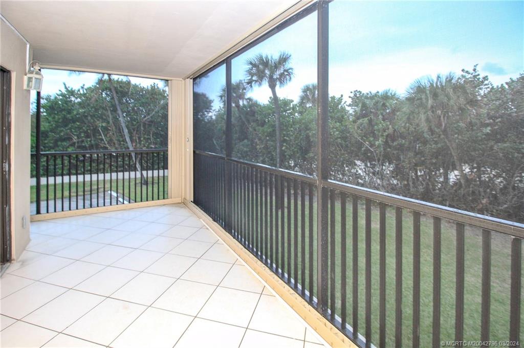 2641 Northeast Ocean Boulevard, Unit 101 Stuart, FL 34996 - Photo 11 of 41 a view of a balcony