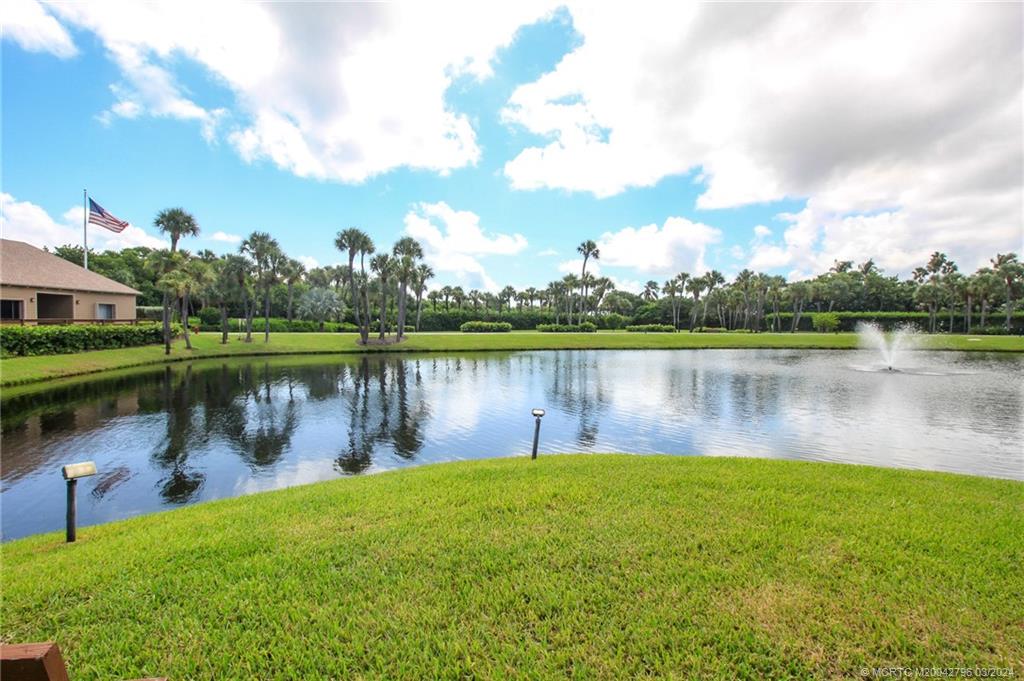 2641 Northeast Ocean Boulevard, Unit 101 Stuart, FL 34996 - Photo 40 of 41 a lake view with a lake view