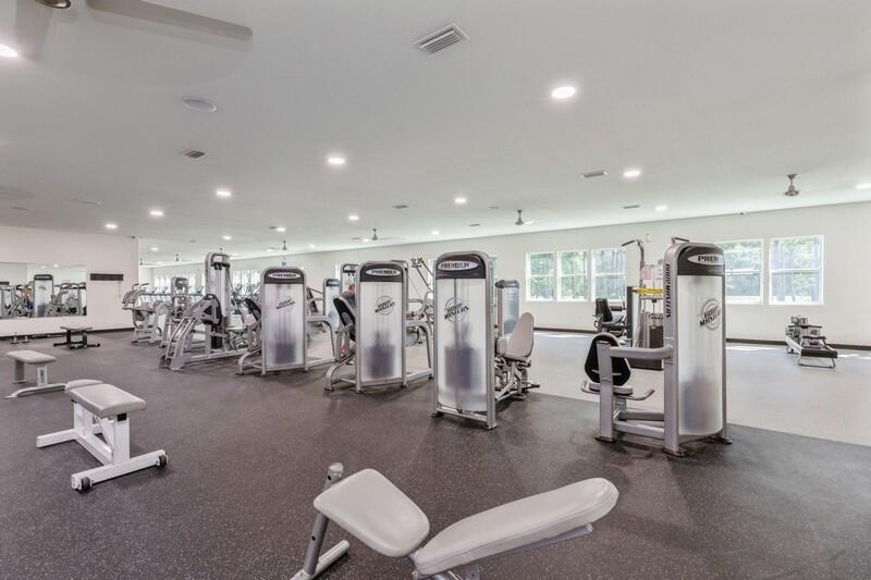221 Sweet Tea Lane Freeport, FL 32439 - Photo 47 of 55 a view of a room with gym equipment