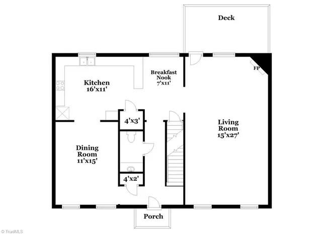 $2,125 | 3780 Field Sedge Drive, Winston-Salem, NC 27107