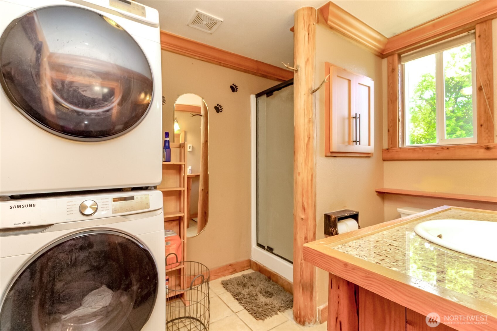 3116 Harts Lake Road South Roy, WA 98580 - Photo 22 of 39 a view of a kitchen with a sink and a washer
