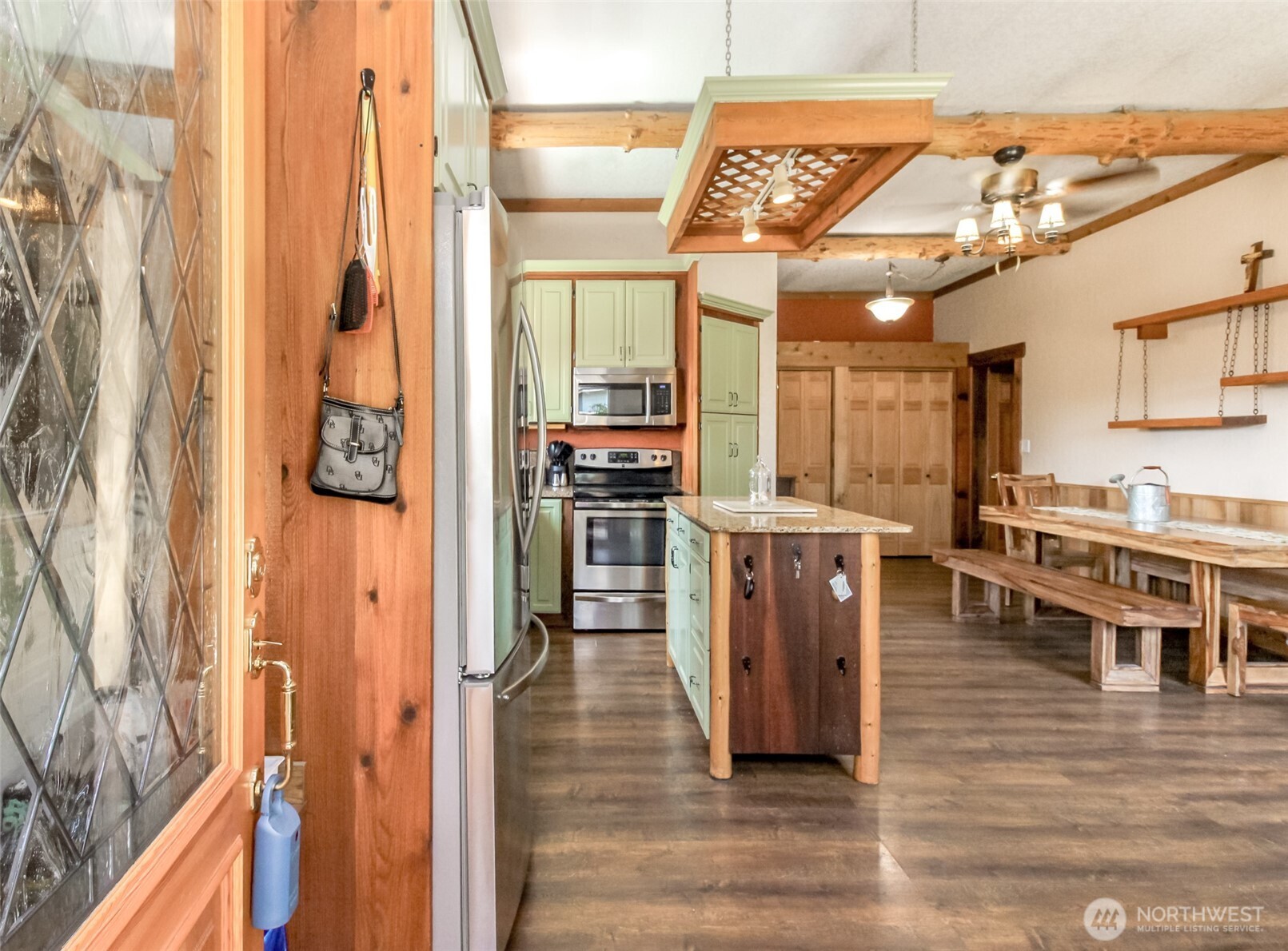 3116 Harts Lake Road South Roy, WA 98580 - Photo 7 of 39 a view of a living room and kitchen view