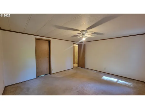 a bathroom with a sink double vanity and a mirror