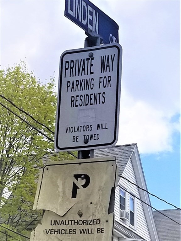 12 Linden Circle Somerville, MA 02143 - Photo 24 of 24 a sign on top of a wall