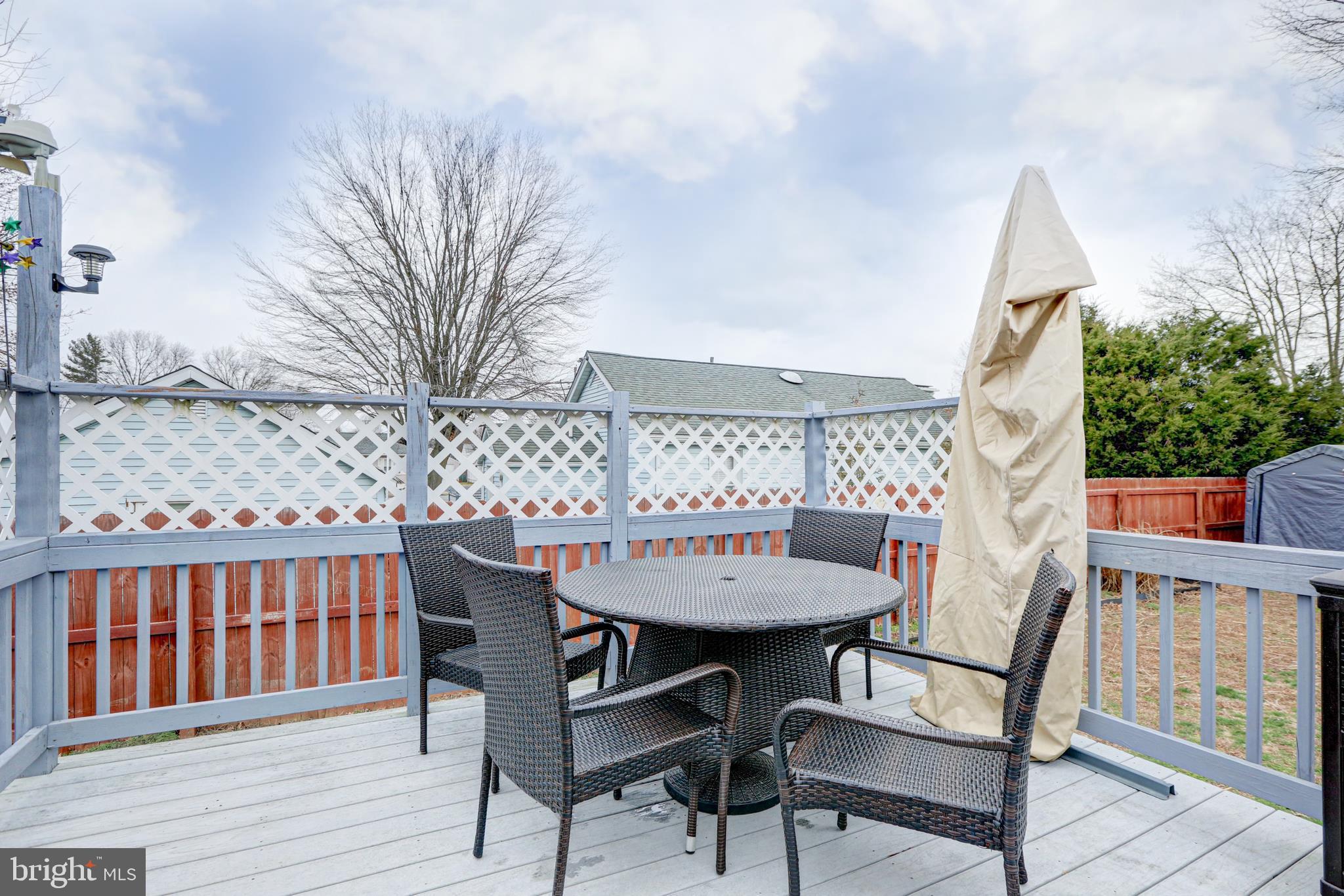 12 Jefferson Road Pennsville, NJ 08070 - Photo 39 of 63 a view of a chairs and table in the balcony