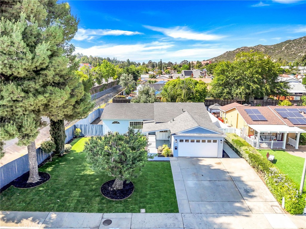 12602 Roberto Way Poway, CA 92064 - Photo 4 of 7 an aerial view of residential houses with outdoor space and street view