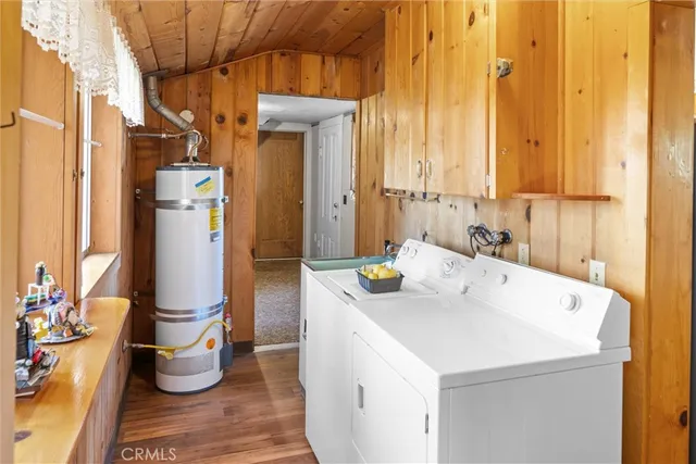 an outdoor space with seating area