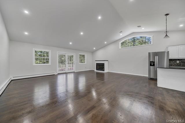 65 Old Cahoonzie Road Sparrowbush, NY 12780 - Photo 3 of 44 a view of a kitchen with a sink and a large window