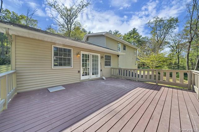 65 Old Cahoonzie Road Sparrowbush, NY 12780 - Photo 40 of 44 a view of a wooden deck