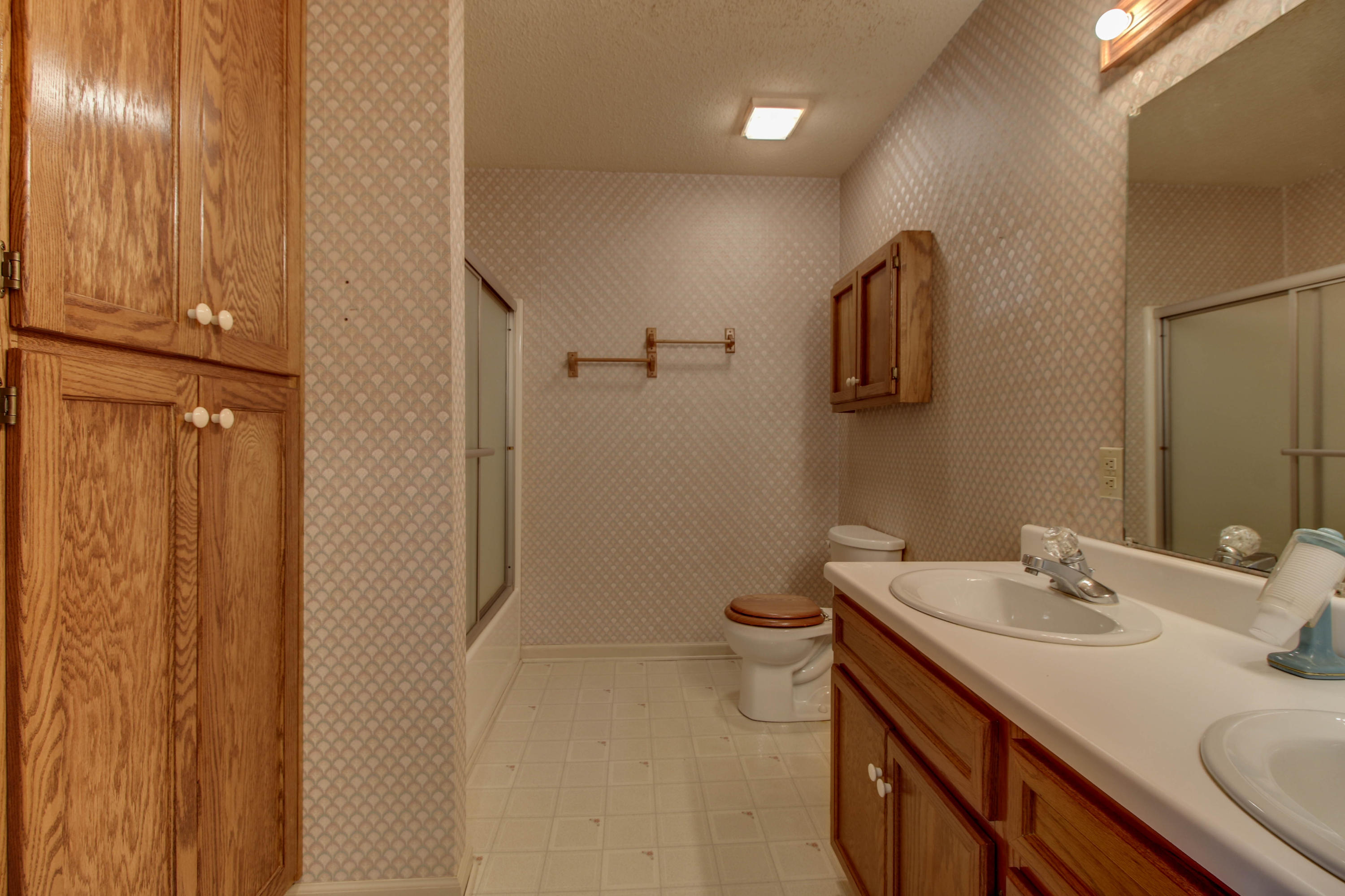 2120 Dugspur Road Callaway, VA 24067 - Photo 20 of 40 a bathroom with a sink toilet and shower