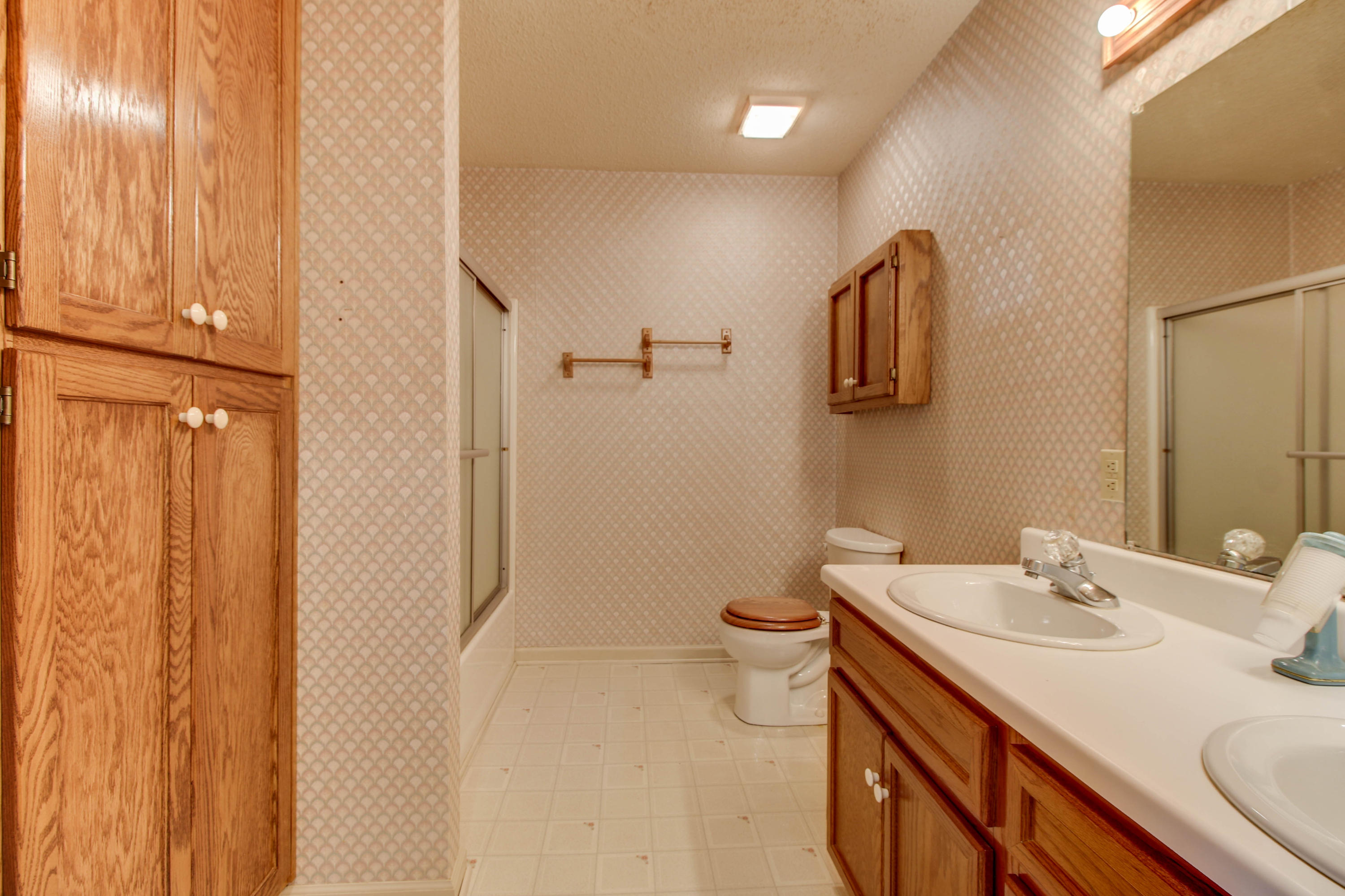 2120 Dugspur Road Callaway, VA 24067 - Photo 21 of 40 a bathroom with a sink toilet and shower