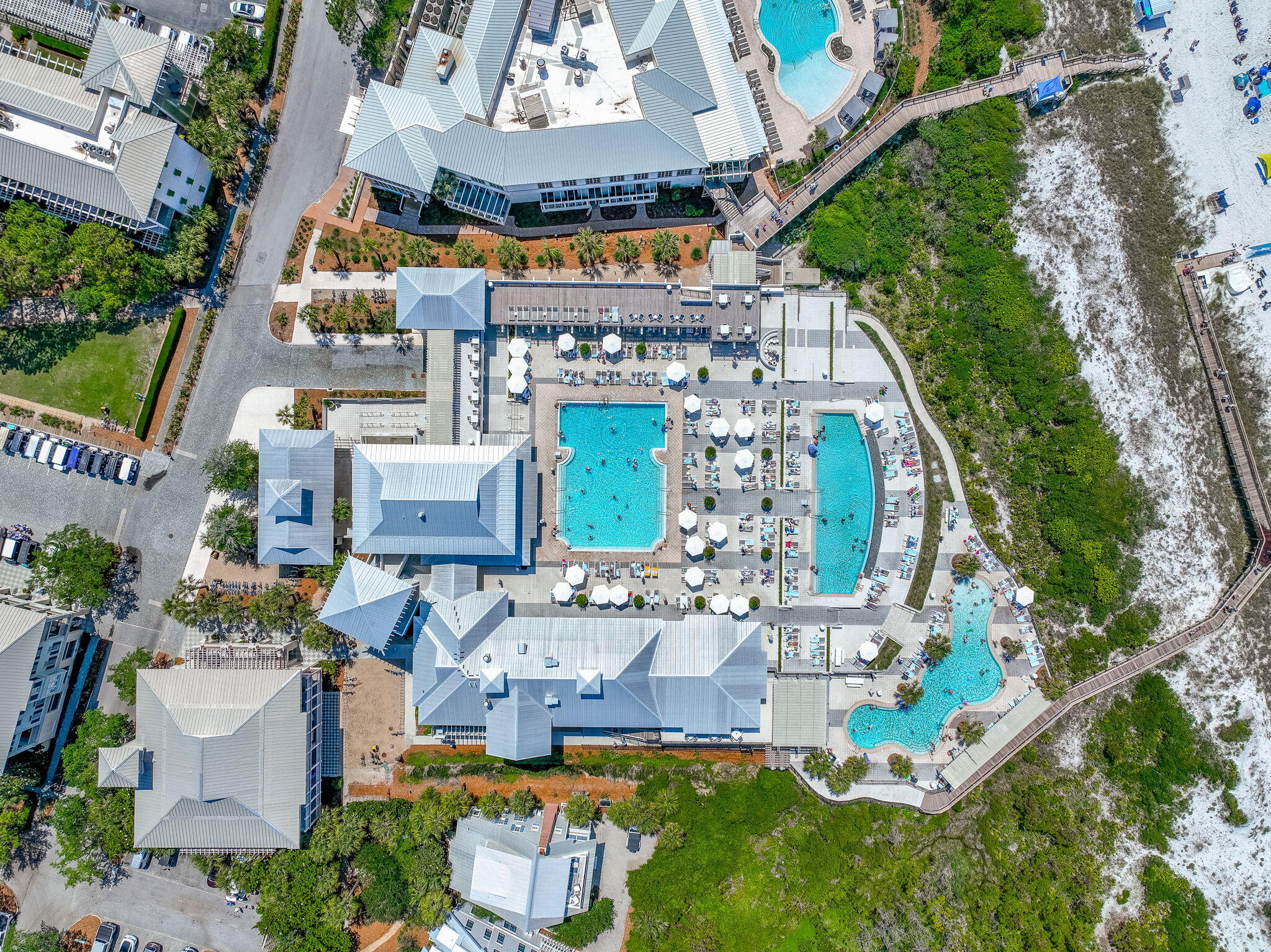 1660 East County Highway 30A, Unit 102 Santa Rosa Beach, FL 32459 - Photo 44 of 48 an aerial view of a building with outdoor space