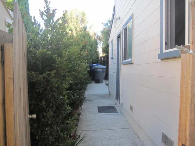 a view of a corridor