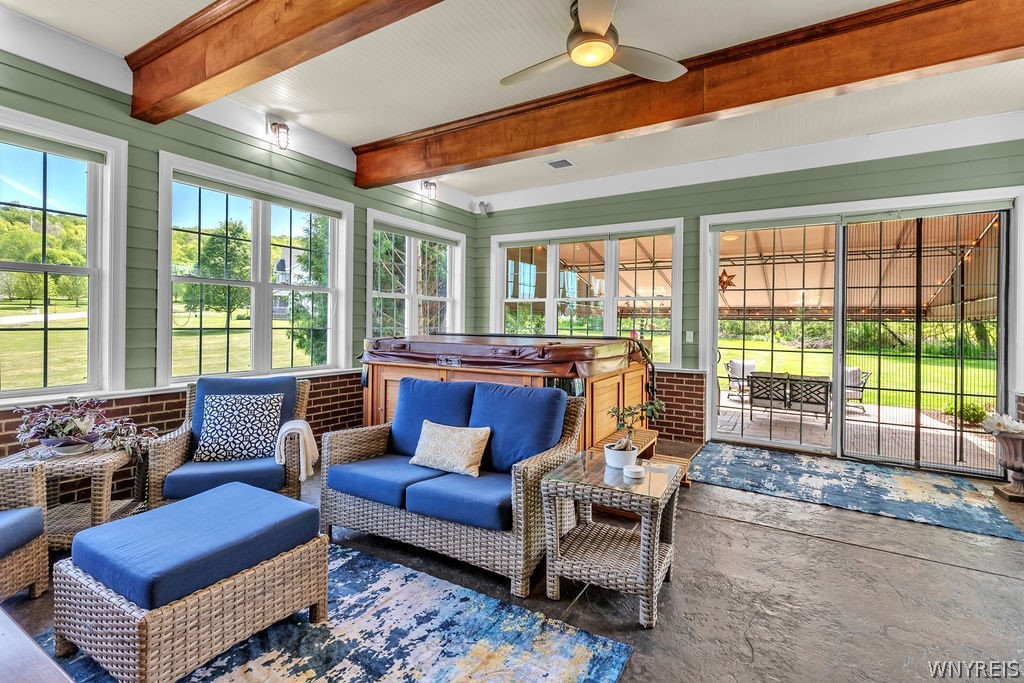 8965 Hickory Meadows Road Boston, NY 14025 - Photo 19 of 49 4-season sunroom