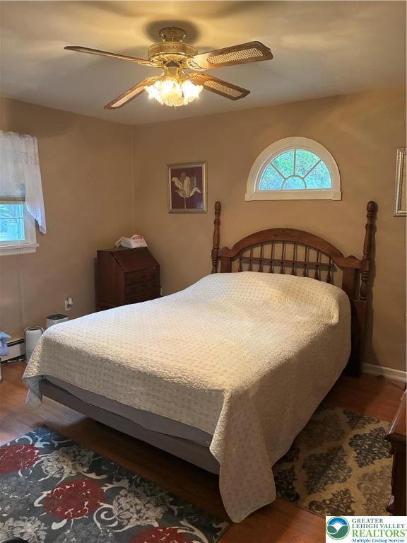 195 Bangor Junction Road Bangor, PA 18013 - Photo 10 of 16 a bed sitting in a bedroom next to a window