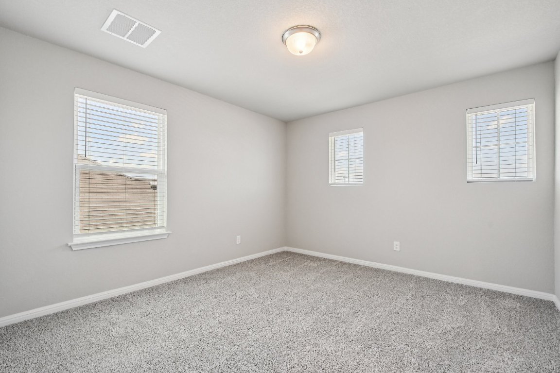 1007 Guadalupe Bass Road Hutto, TX 78634 - Photo 30 of 39 Carpeted spare room with plenty of natural light