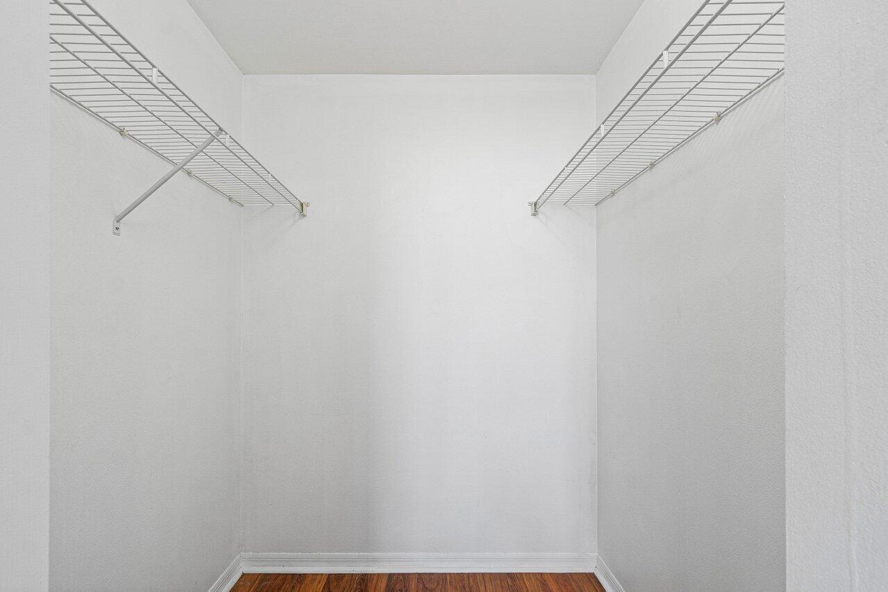 233 South Federal Highway, Unit 408 Boca Raton, FL 33432 - Photo 18 of 48 a view of small space with racks on the wall