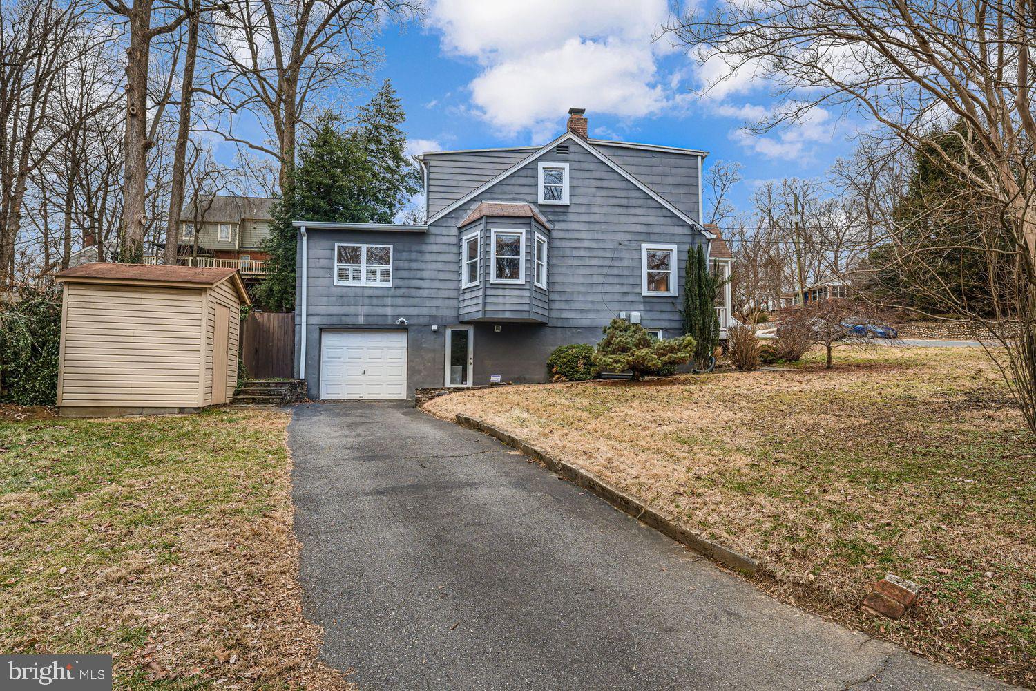 300 Highview Avenue Silver Spring, MD 20901 - Photo 5 of 47 Paved driveway, garage and shed for storage
