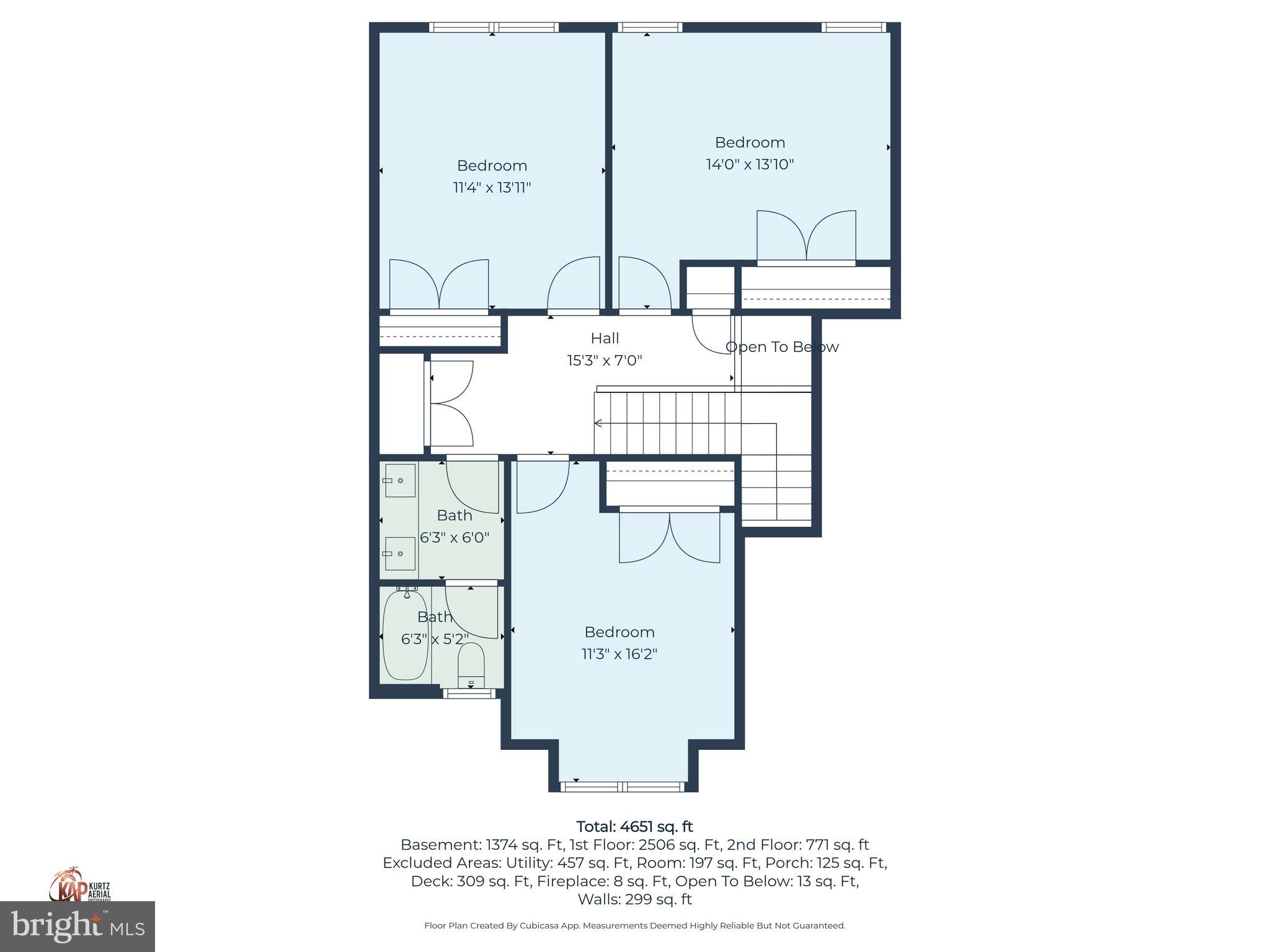 36808 Grove Estate Road Lewes, DE 19958 - Photo 45 of 47 2nd Floor Floorplan