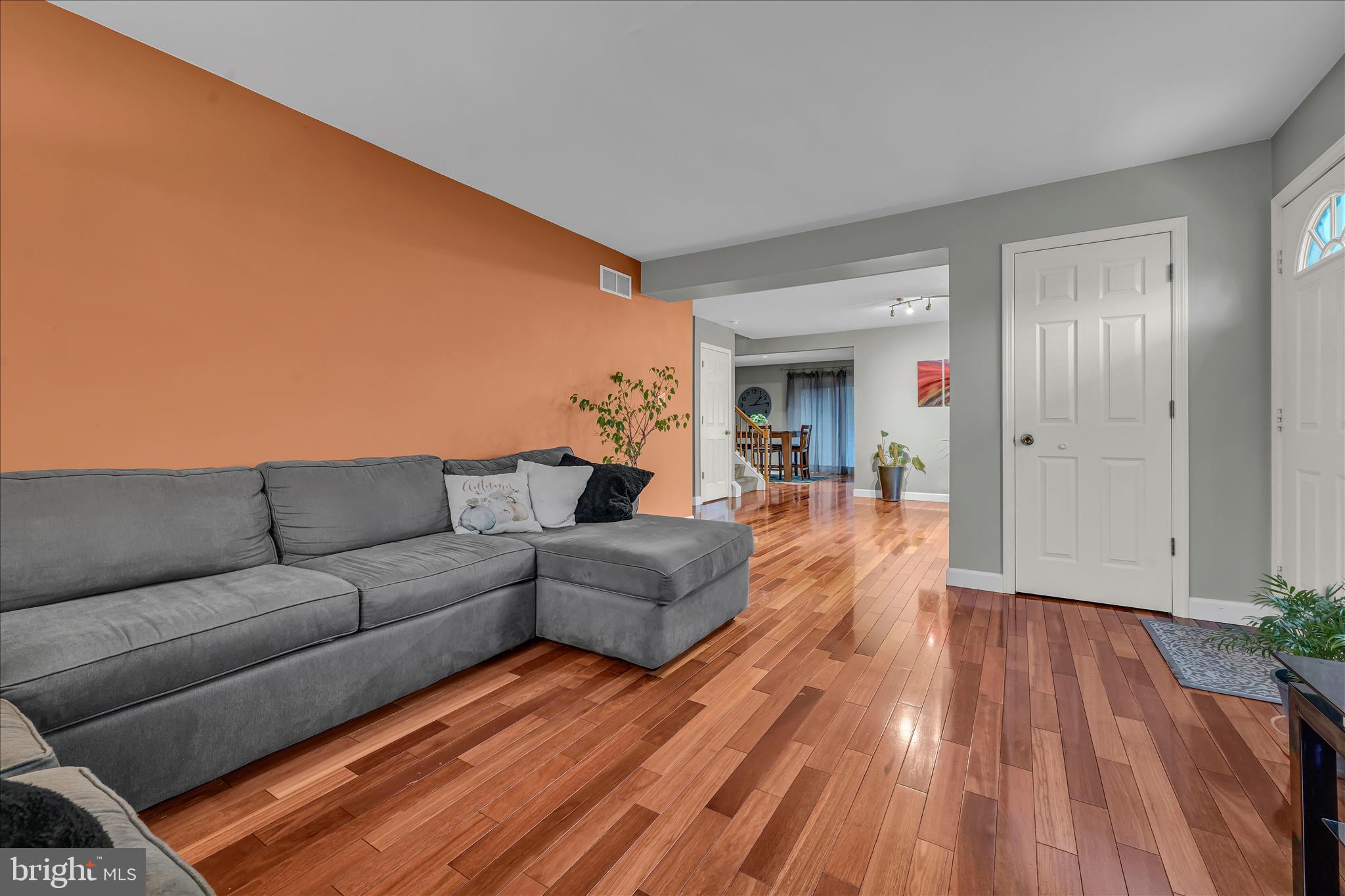 247 Bainbridge Circle Reading, PA 19608 - Photo 3 of 30 a living room with furniture and a wooden floor
