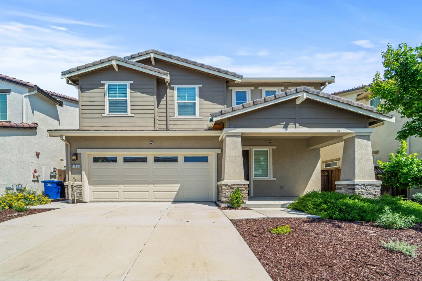 384 Ramos Ranch Road Oakley, CA 94561 - Photo 1 of 39 a front view of a house with a yard