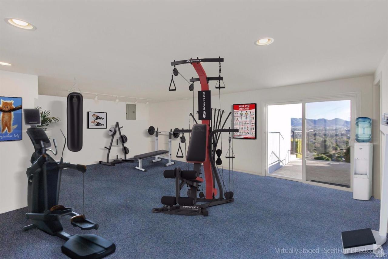 520 San Clemente Way Camarillo, CA 93010 - Photo 40 of 49 a view of a room with gym equipment