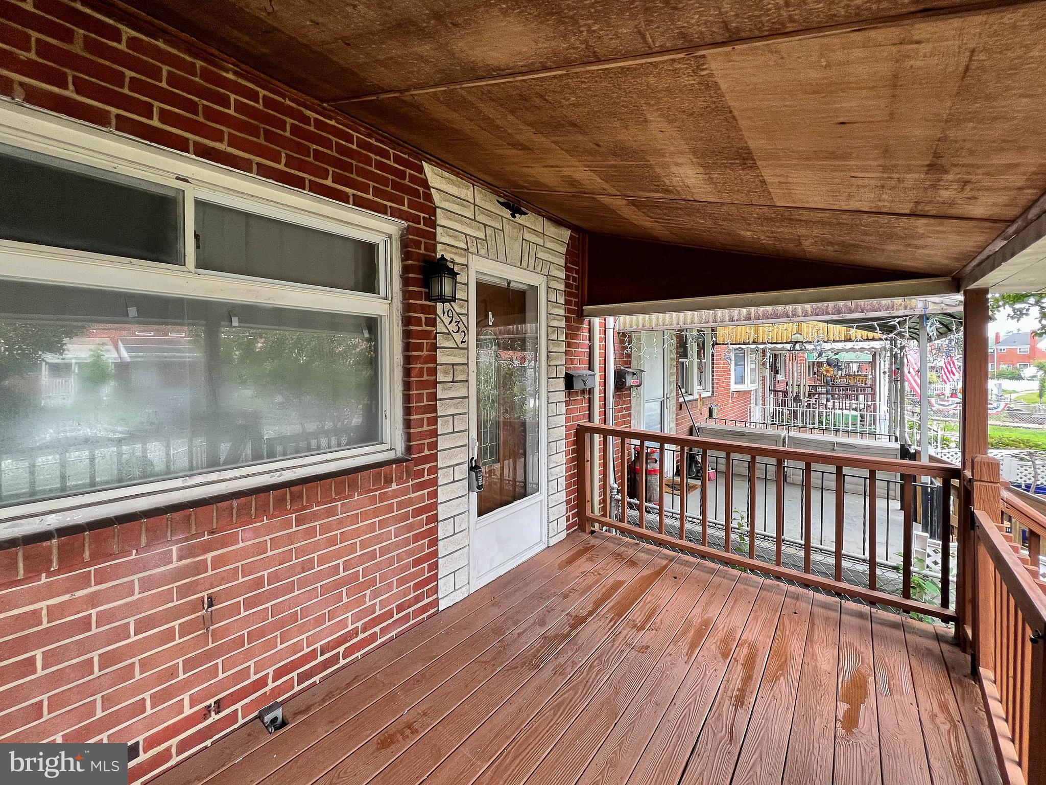 1932 Inverton Road Baltimore, MD 21222 - Photo 8 of 30 a view of porch with wooden floor