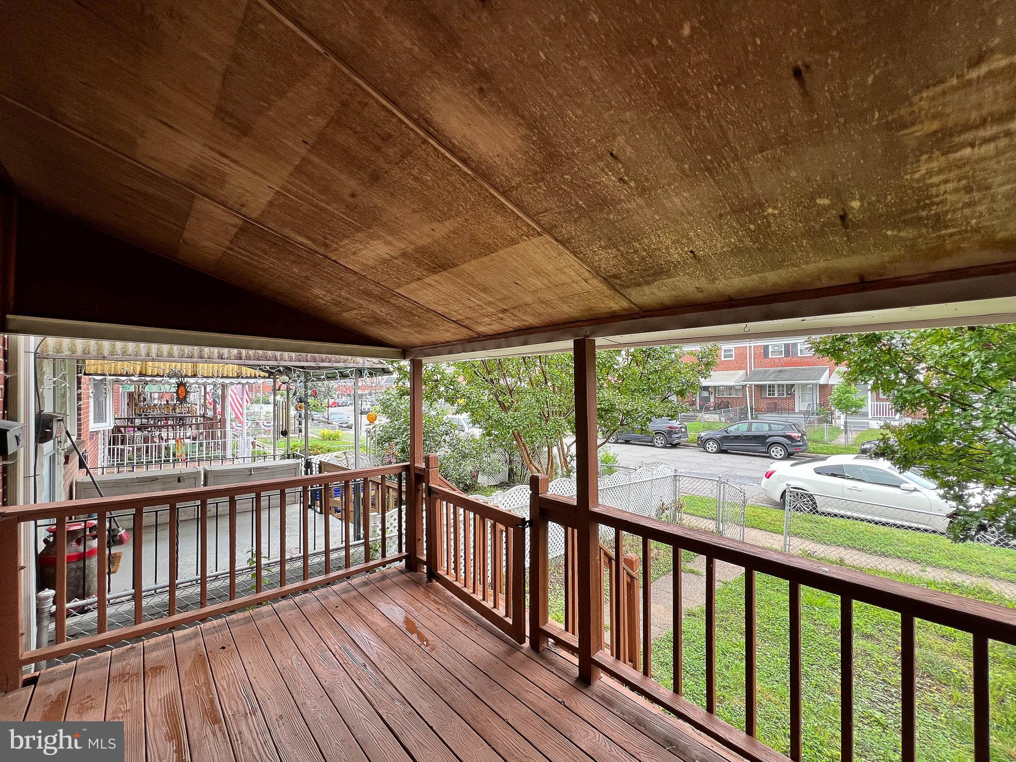 1932 Inverton Road Baltimore, MD 21222 - Photo 9 of 30 a view of a city street from a balcony