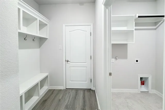 a view of a storage & utility room