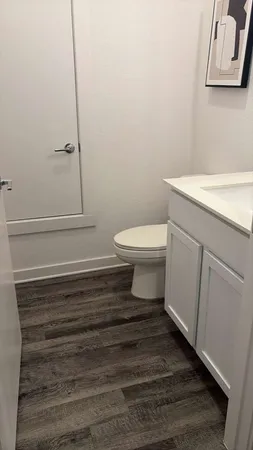 a bathroom with a sink and a toilet