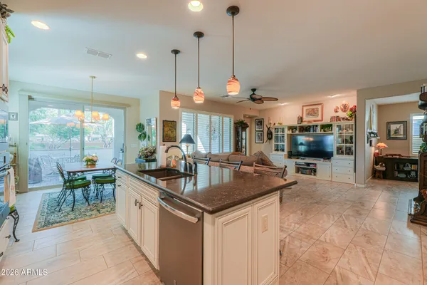 a view of outdoor space yard deck patio and outdoor kitchen